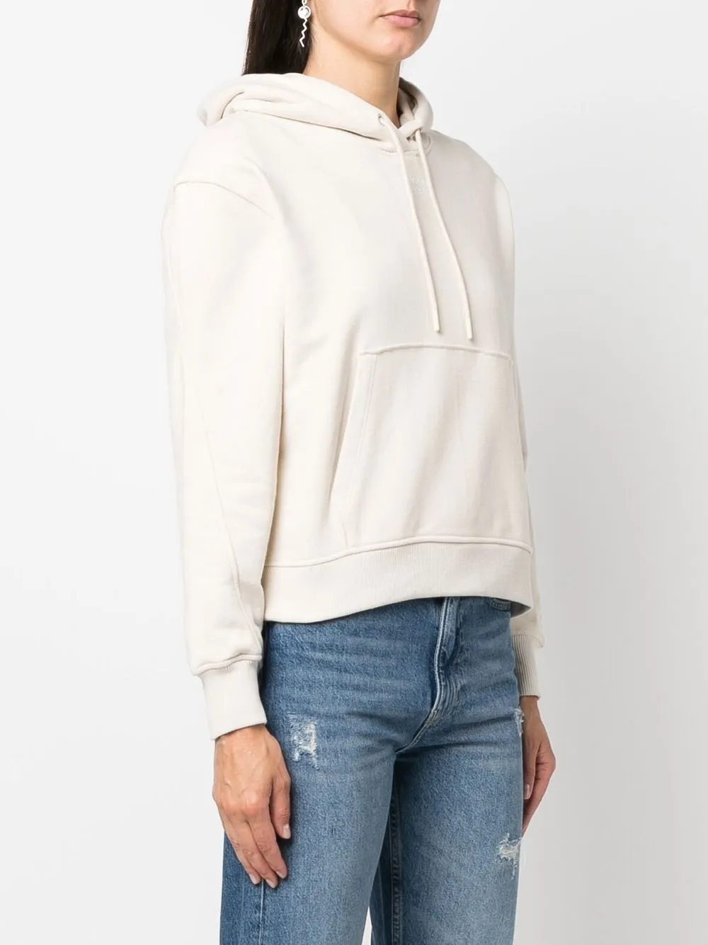 Donna Calvin Klein Jeans Felpa Con Cappuccio 5 Donna Calvin Klein Jeans Felpa Con Cappuccio - immagine 3