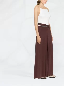 Donna Maygel Coronel Pantaloni A Gamba Ampia Vongola -Femminile Moda Negozio 18500121 39926260 1000