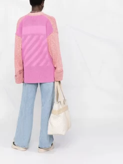 Donna Off-White Cardigan Oversize Diag-stripe 11 Donna Off-White Cardigan Oversize Diag-stripe -Femminile Moda Negozio 18532378 40008758 1000