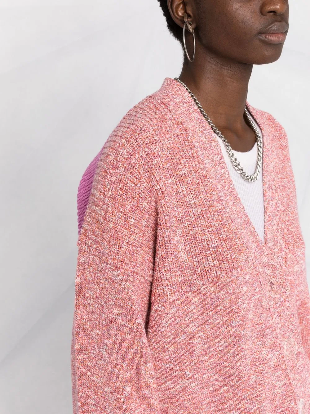 Donna Off-White Cardigan Oversize Diag-stripe 7 Donna Off-White Cardigan Oversize Diag-stripe - immagine 5