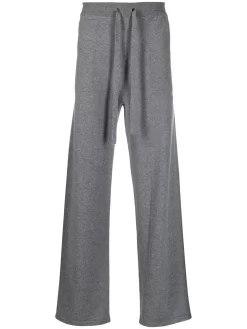 Donna Off-White Pantaloni Sportivi Con Ricamo