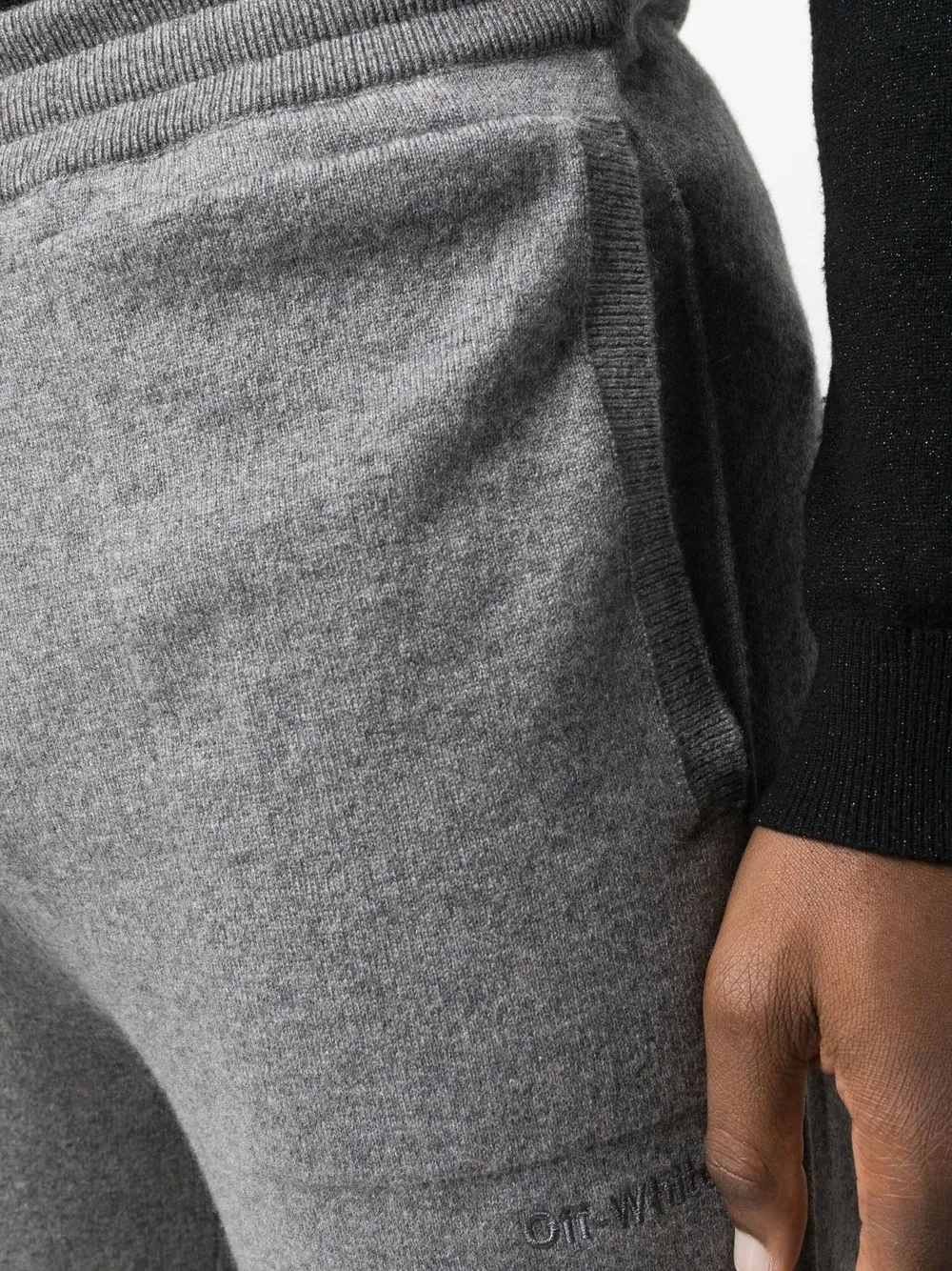 Donna Off-White Pantaloni Sportivi Con Ricamo 7 Donna Off-White Pantaloni Sportivi Con Ricamo - immagine 5