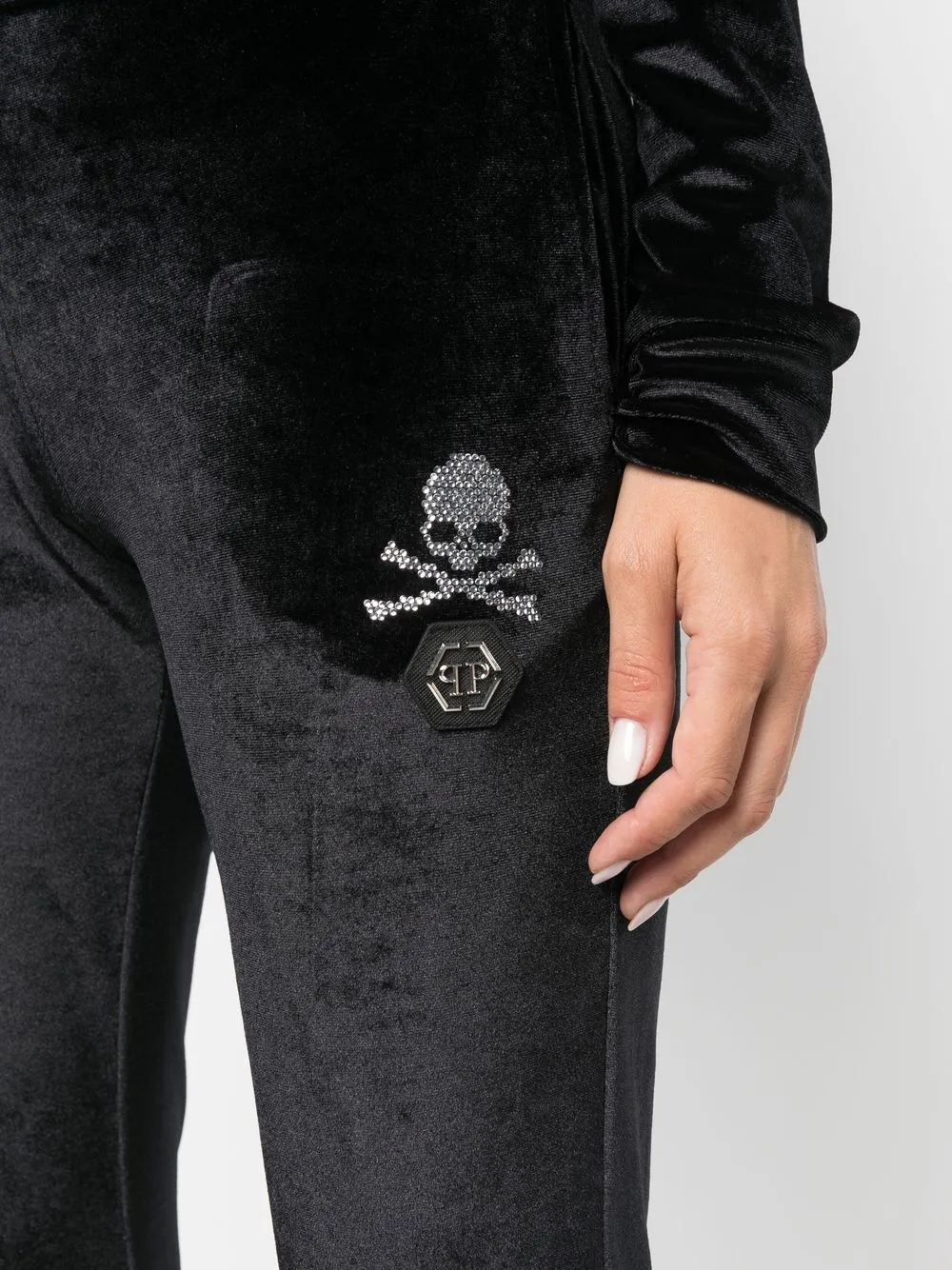 Donna Philipp Plein Tuta Sportiva Gothic Plein 8 Donna Philipp Plein Tuta Sportiva Gothic Plein - immagine 6