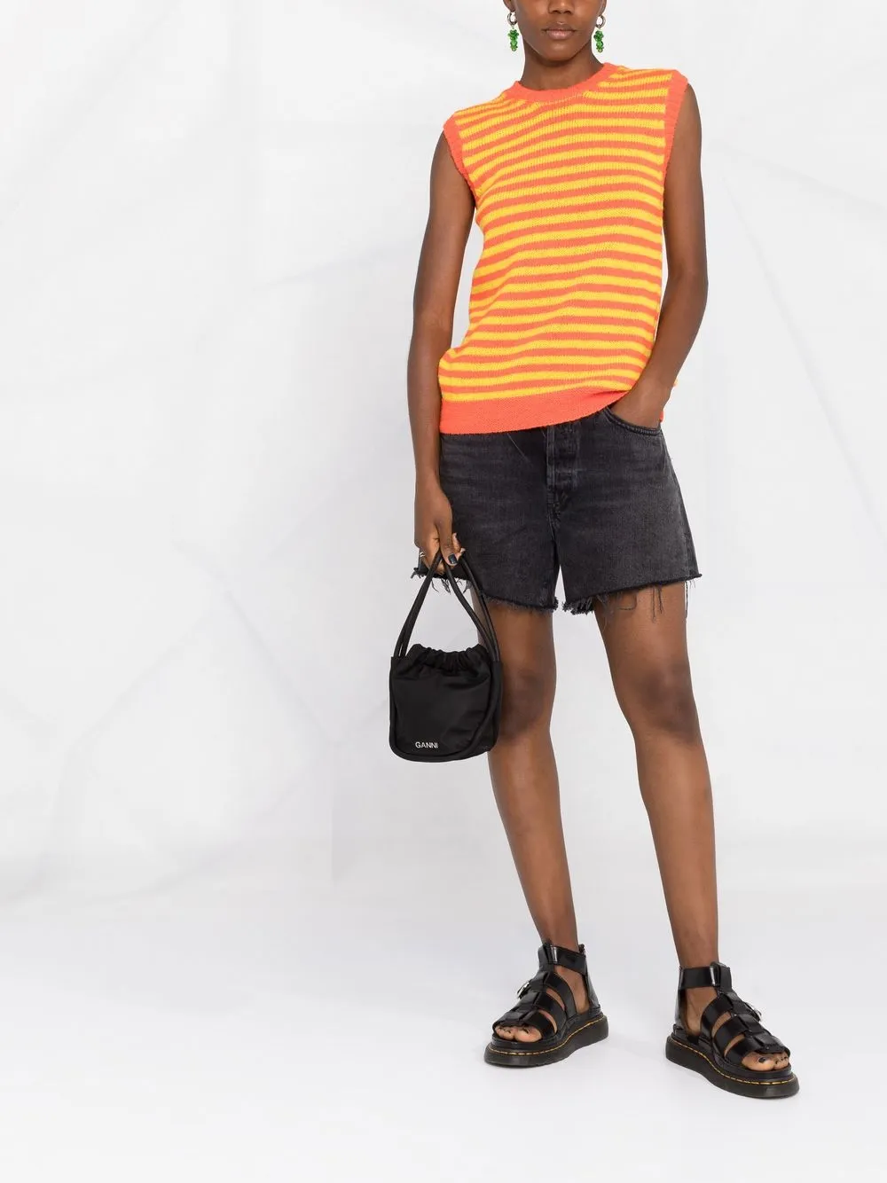 Donna GANNI Borsa A Secchiello Mini 4 Donna GANNI Borsa A Secchiello Mini - immagine 2