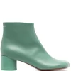 Donna MM6 Maison Margiela Stivaletti Con Punta Quadrata -Femminile Moda Negozio 18641325 43560176 1000