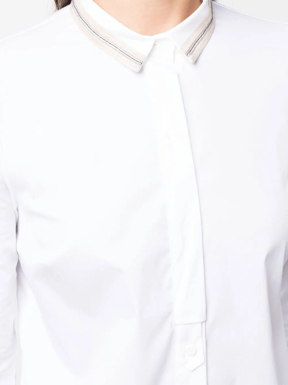 Donna Peserico Camicia Con Maniche Lunghe 7 Donna Peserico Camicia Con Maniche Lunghe - immagine 5