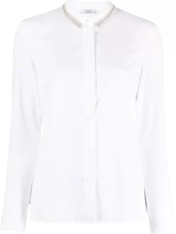 Donna Peserico Camicia Con Maniche Lunghe