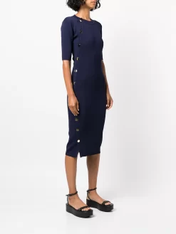 Donna Altuzarra Abito Midi Minamoto -Femminile Moda Negozio 18681287 40723717 1000