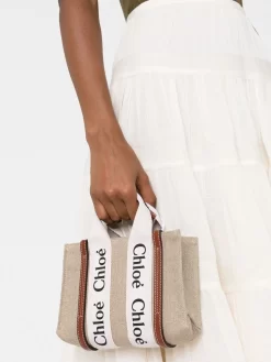 Donna Chloé Borsa Tote Woody 10 Donna Chloé Borsa Tote Woody -Femminile Moda Negozio 18727246 40545091 1000