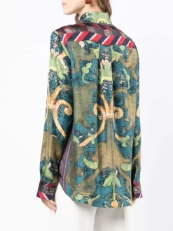 Donna Pierre-Louis Mascia Camicia Con Stampa -Femminile Moda Negozio 18739549 40758037 1000