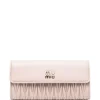 Donna Miu Miu Portafoglio Con Placca Logo