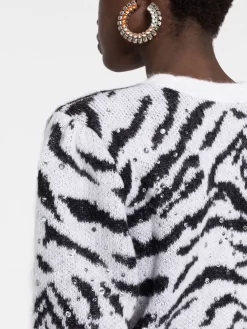 Donna Alessandra Rich Maglione Con Stampa -Femminile Moda Negozio 18940899 41228243 1000