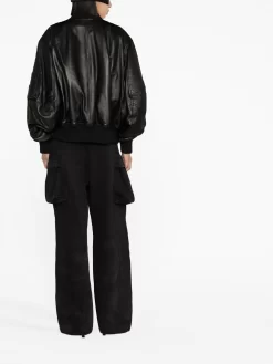 Donna The Attico Bomber In Pelle -Femminile Moda Negozio 18953538 42495405 1000