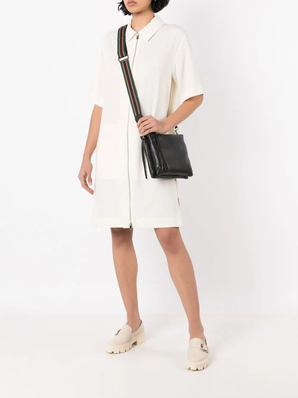 Donna Sarah Chofakian Borsa A Tracolla Barbara Squadrata 4 Donna Sarah Chofakian Borsa A Tracolla Barbara Squadrata - immagine 2