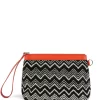 Donna Missoni Home Pouch Con Stampa Zigzag -Femminile Moda Negozio 19014667 45771074 1000