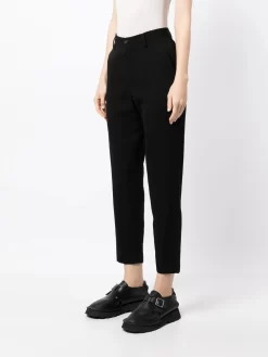 Donna Yohji Yamamoto Pantaloni Dritti -Femminile Moda Negozio 19042951 41779192 1000