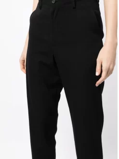 Donna Yohji Yamamoto Pantaloni Dritti -Femminile Moda Negozio 19042951 41779193 1000