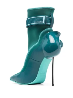 Donna Le Silla Stivaletti Snorkeling 120mm Con Cristalli -Femminile Moda Negozio 19085711 42385013 1000