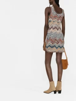 Donna Missoni Abito Corto Con Dettaglio A Frange 9 Donna Missoni Abito Corto Con Dettaglio A Frange -Femminile Moda Negozio 19108198 41815489 1000