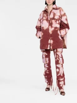 Donna The Attico Giacca Denim Con Fantasia Tie-dye 9 Donna The Attico Giacca Denim Con Fantasia Tie-dye -Femminile Moda Negozio 19136825 44124452 1000