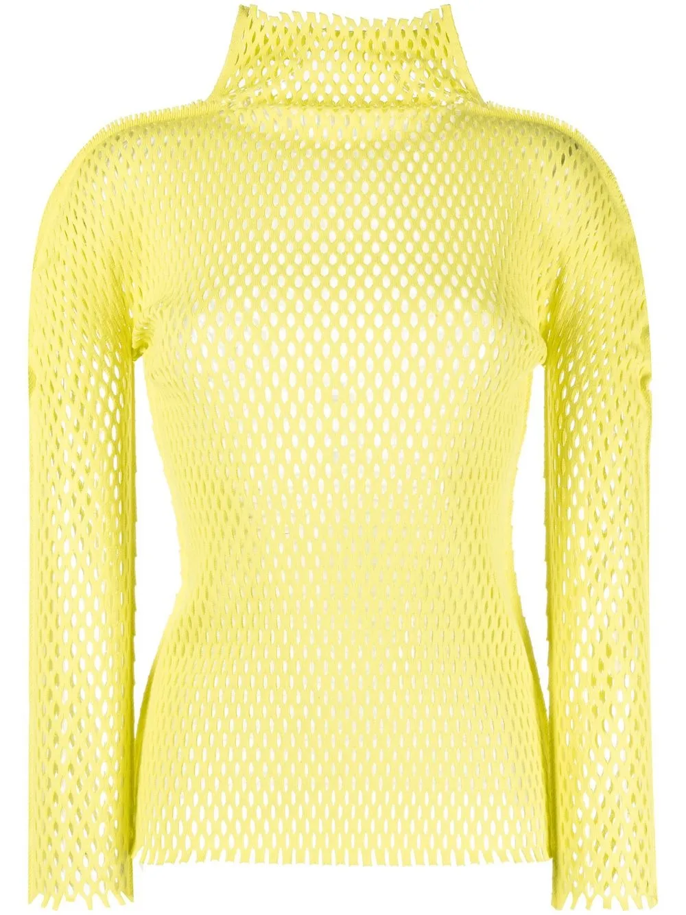 Donna Issey Miyake Top Traforato A Collo Alto 3 Donna Issey Miyake Top Traforato A Collo Alto