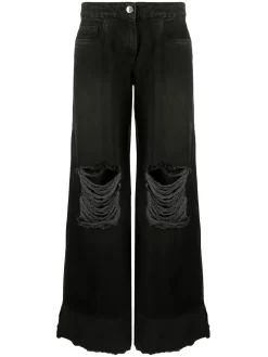 Donna 16Arlington Jeans A Gamba Ampia Rowena Con Effetto Vissuto