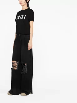 Donna 16Arlington Jeans A Gamba Ampia Rowena Con Effetto Vissuto -Femminile Moda Negozio 19161135 43976293 1000