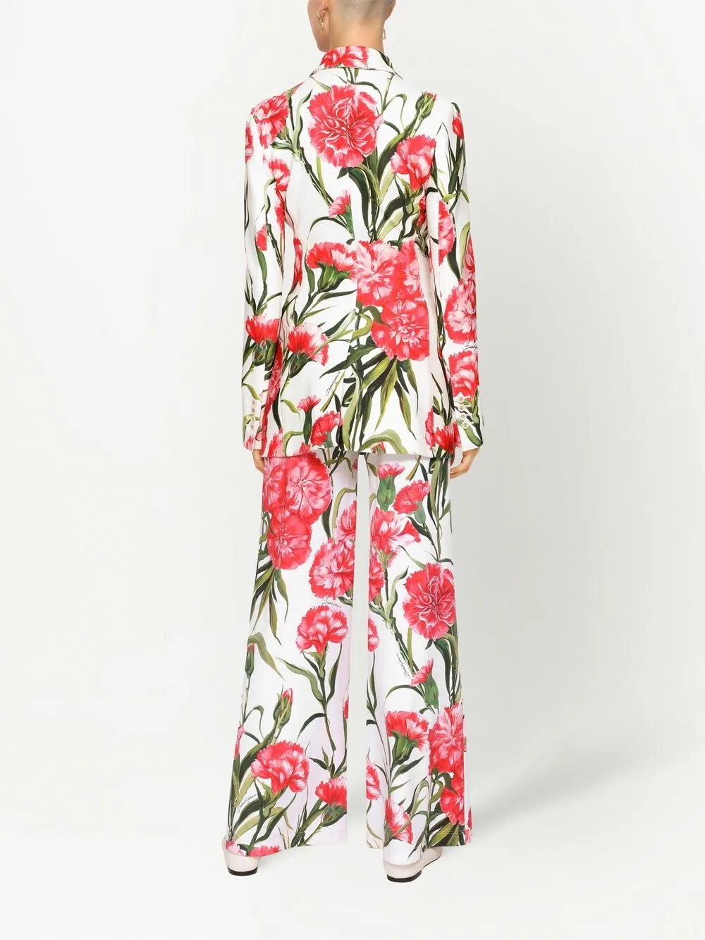 Donna Dolce & Gabbana Blazer Doppiopetto A Fiori 6 Donna Dolce & Gabbana Blazer Doppiopetto A Fiori - immagine 4