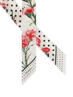 Donna Dolce & Gabbana Foulard A Fiori -Femminile Moda Negozio 19173448 43255302 1000
