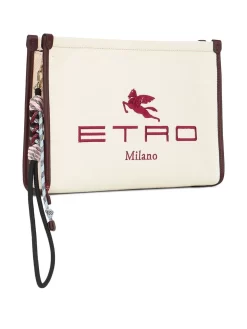 Donna ETRO Clutch Con Zip -Femminile Moda Negozio 19188186 43363256 1000