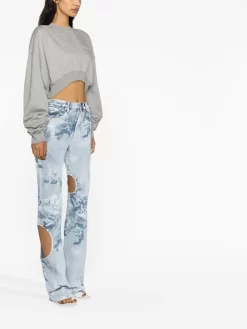 Donna Off-White Jeans Con Inserti 11 Donna Off-White Jeans Con Inserti -Femminile Moda Negozio 19270702 43566283 1000