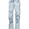 Donna Off-White Jeans Con Inserti