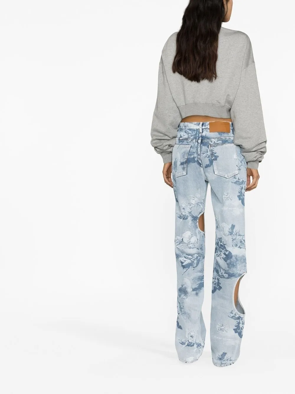 Donna Off-White Jeans Con Inserti 5 Donna Off-White Jeans Con Inserti - immagine 3