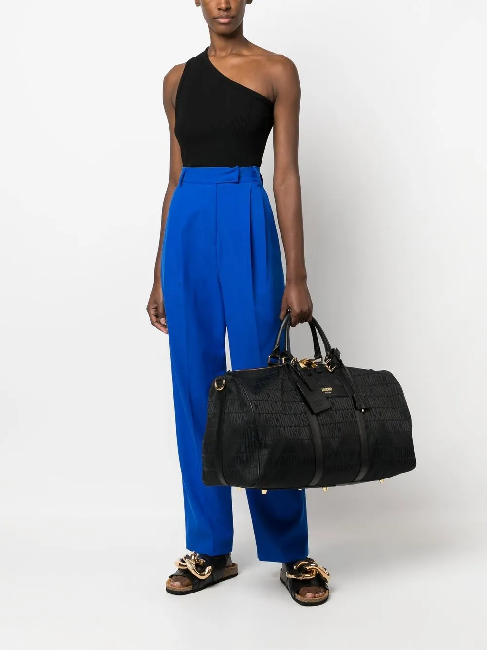 Donna Moschino Borsone Con Stampa 4 Donna Moschino Borsone Con Stampa - immagine 2