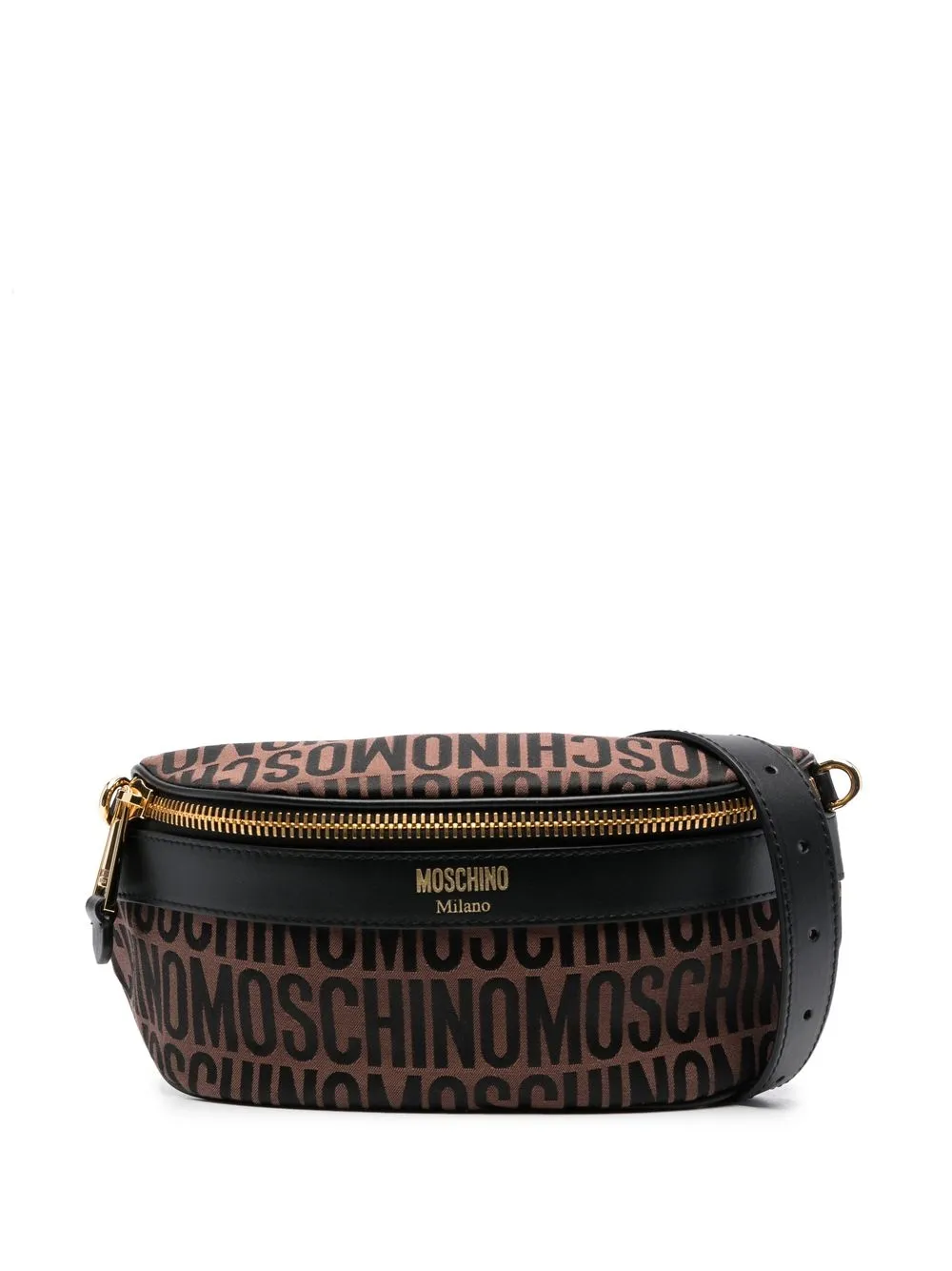Donna Moschino Marsupio Con Logo Jacquard 3 Donna Moschino Marsupio Con Logo Jacquard