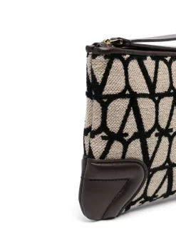 Donna Valentino Garavani Clutch Toile Iconographe -Femminile Moda Negozio 19285933 50182765 1000