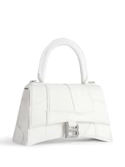 Donna Balenciaga Borsa Con Manico Hourglass Mini Con Placca Logo -Femminile Moda Negozio 19293670 50577139 1000