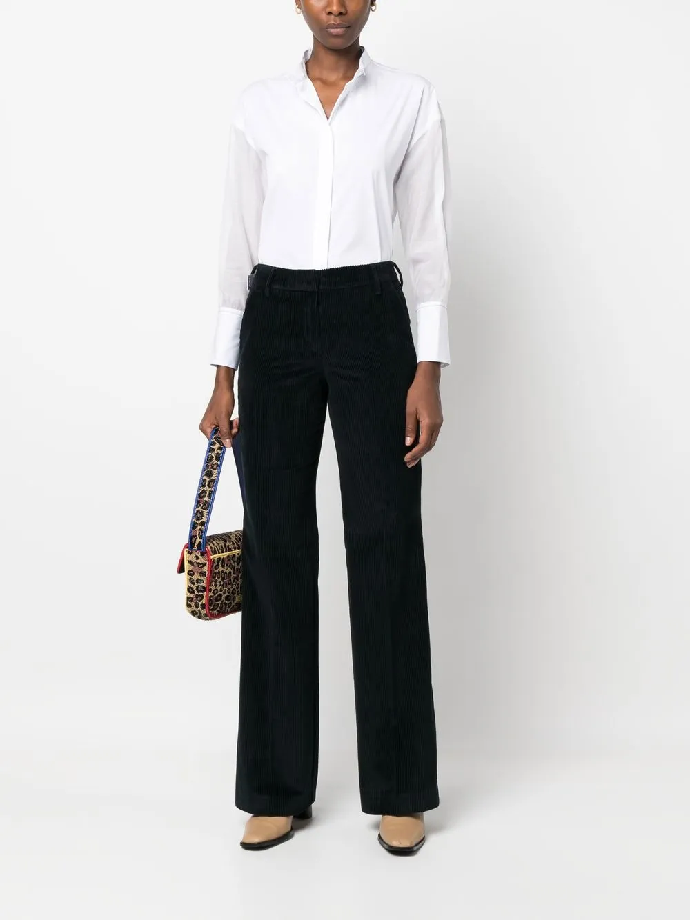 JACOB COHEN Donna Jacob Cohën Pantaloni A Gamba Ampia 4 JACOB COHEN Donna Jacob Cohën Pantaloni A Gamba Ampia - immagine 2