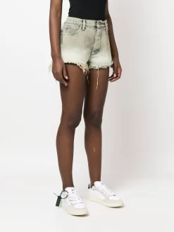 Donna Off-White Shorts Laundry Con Taglio A Vivo 9 Donna Off-White Shorts Laundry Con Taglio A Vivo -Femminile Moda Negozio 19320968 43385386 1000