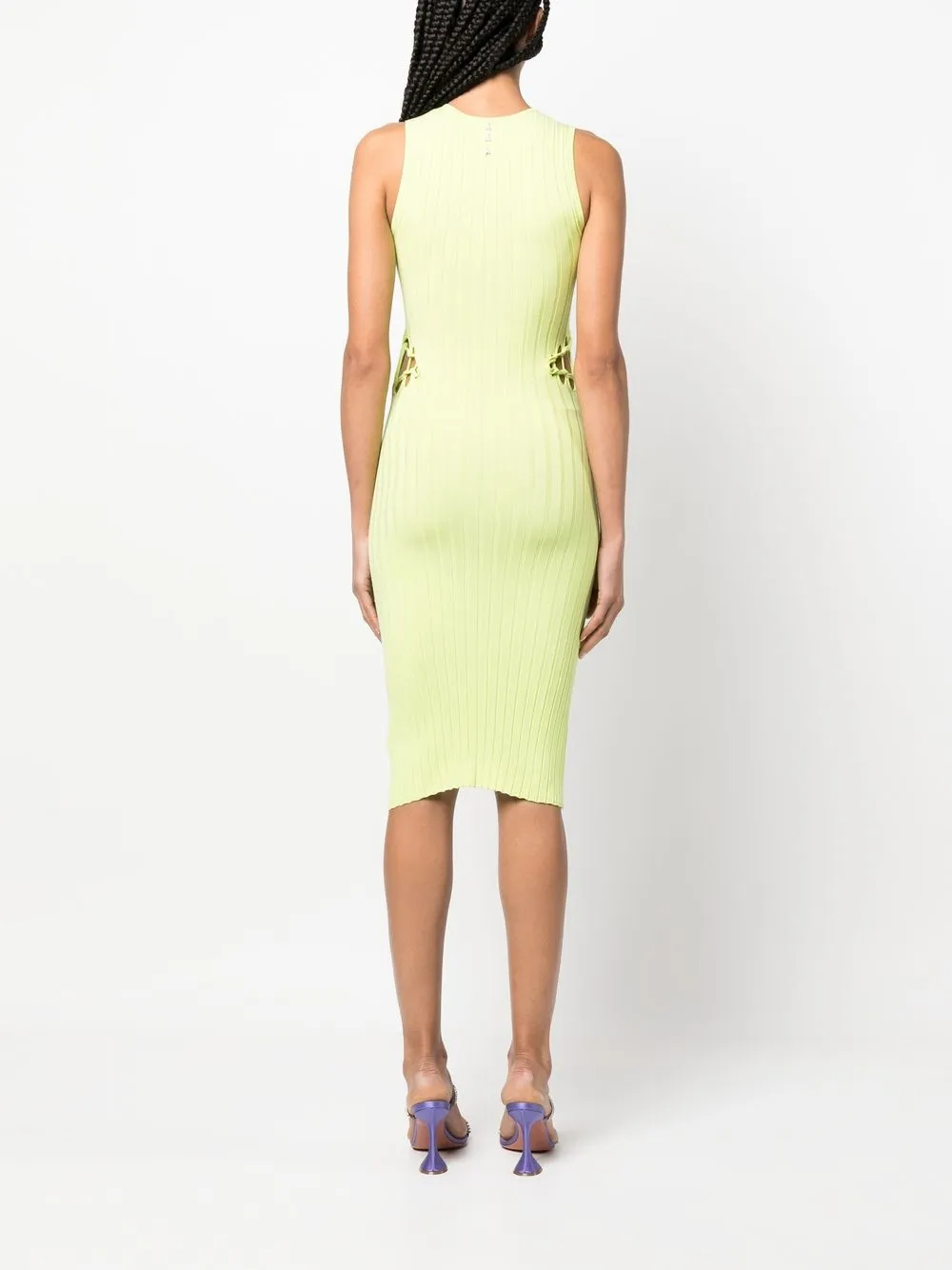 Donna Patrizia Pepe Abito Smanicato Con Inserti 6 Donna Patrizia Pepe Abito Smanicato Con Inserti - immagine 4