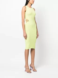 Donna Patrizia Pepe Abito Smanicato Con Inserti 9 Donna Patrizia Pepe Abito Smanicato Con Inserti -Femminile Moda Negozio 19327882 44181538 1000