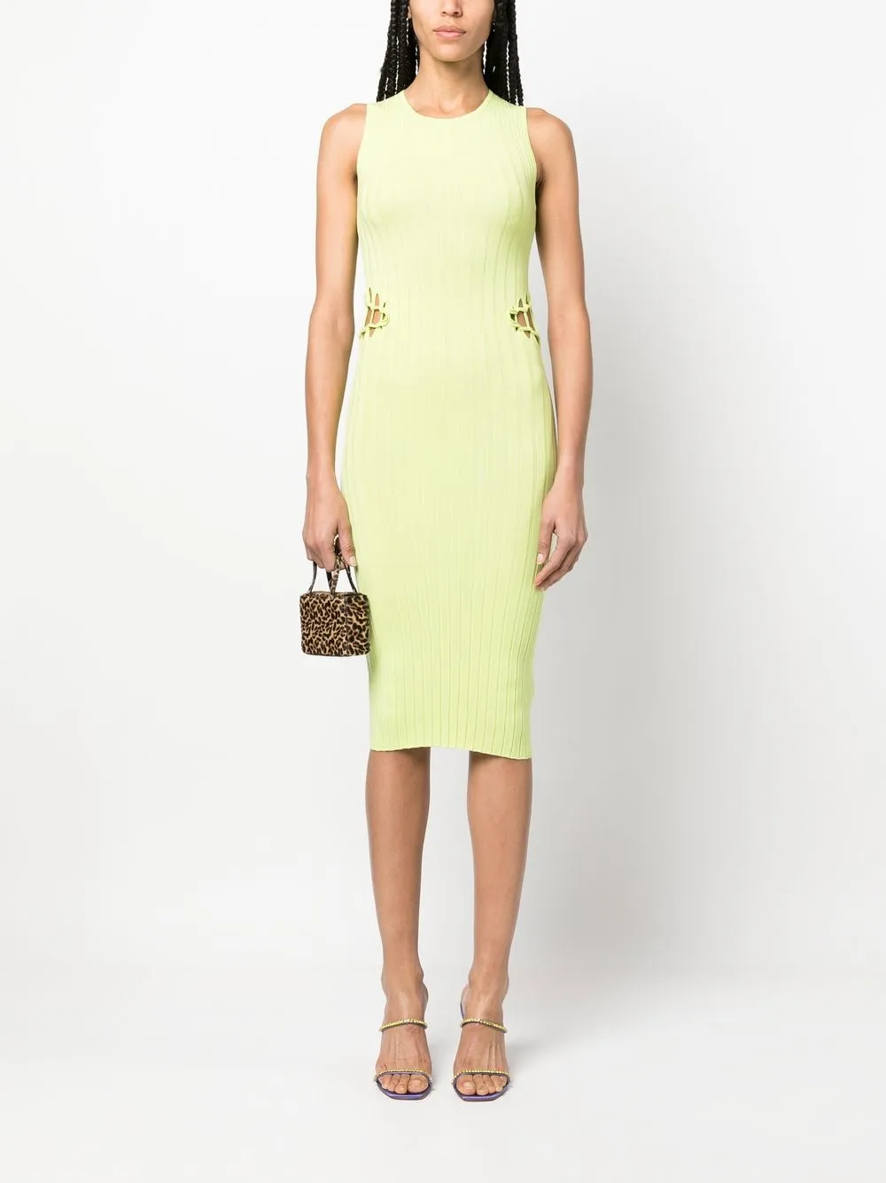 Donna Patrizia Pepe Abito Smanicato Con Inserti 4 Donna Patrizia Pepe Abito Smanicato Con Inserti - immagine 2