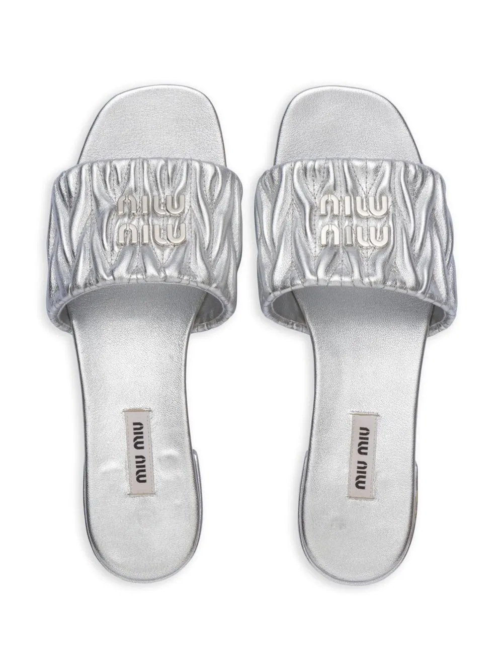 Donna Miu Miu Sandali Matelassé In Pelle 6 Donna Miu Miu Sandali Matelassé In Pelle - immagine 4