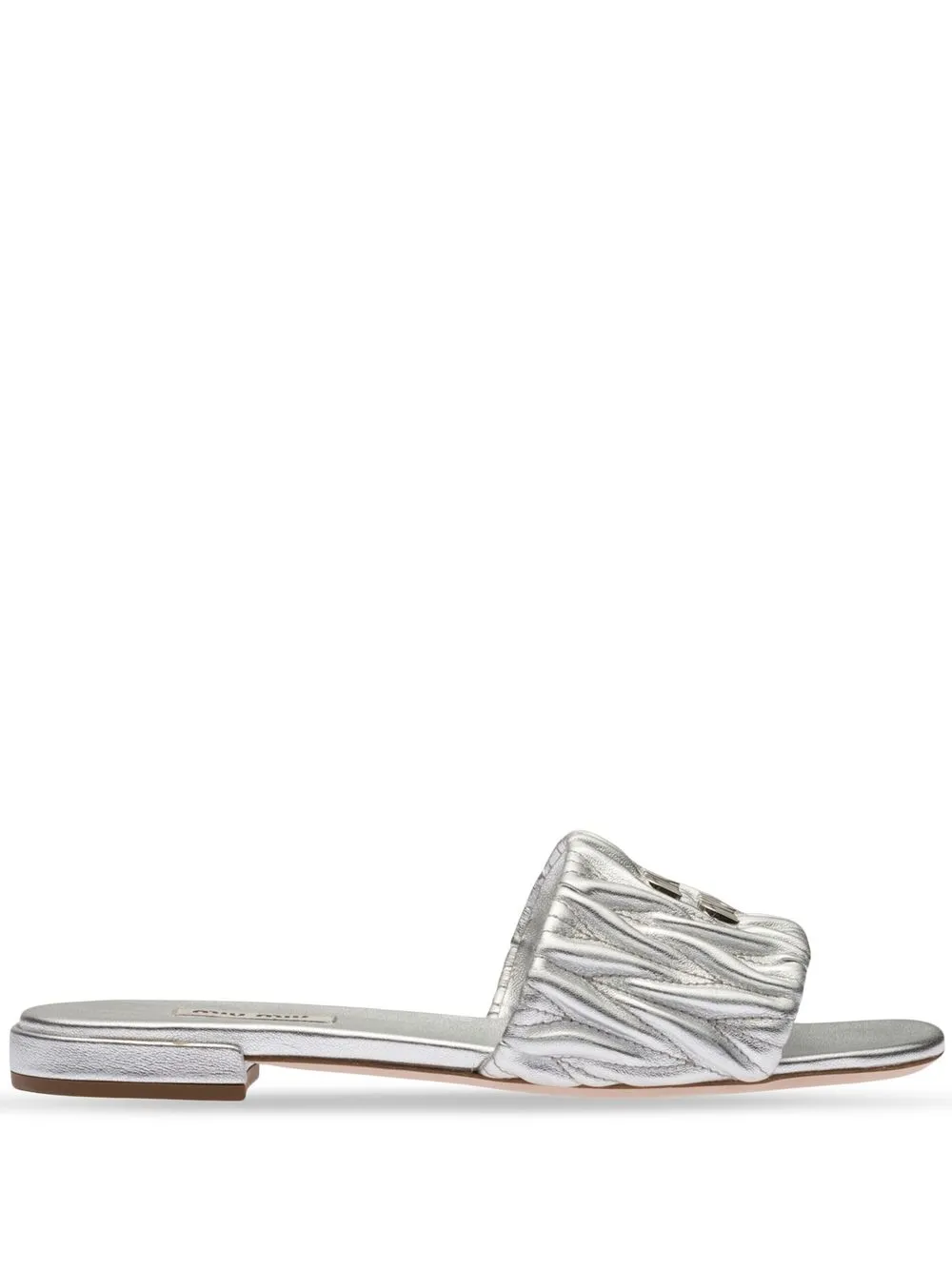 Donna Miu Miu Sandali Matelassé In Pelle 3 Donna Miu Miu Sandali Matelassé In Pelle