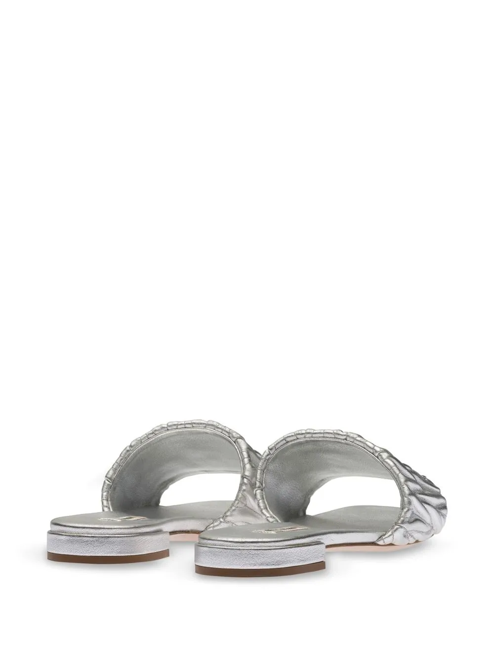 Donna Miu Miu Sandali Matelassé In Pelle 5 Donna Miu Miu Sandali Matelassé In Pelle - immagine 3