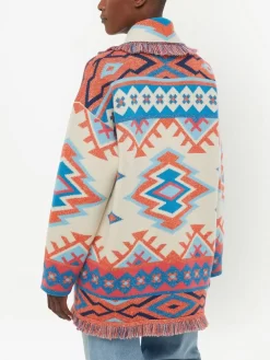 Donna Alanui Cardigan Oasis Con Motivo Geometrico -Femminile Moda Negozio 19352464 44206763 1000