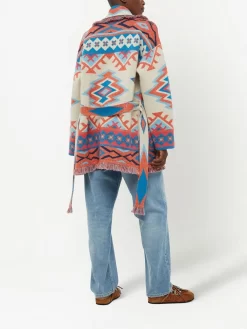 Donna Alanui Cardigan Oasis Con Motivo Geometrico -Femminile Moda Negozio 19352464 44209720 1000