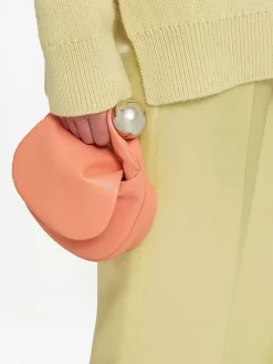 Donna Jil Sander Clutch In Pelle -Femminile Moda Negozio 19354812 42700457 1000