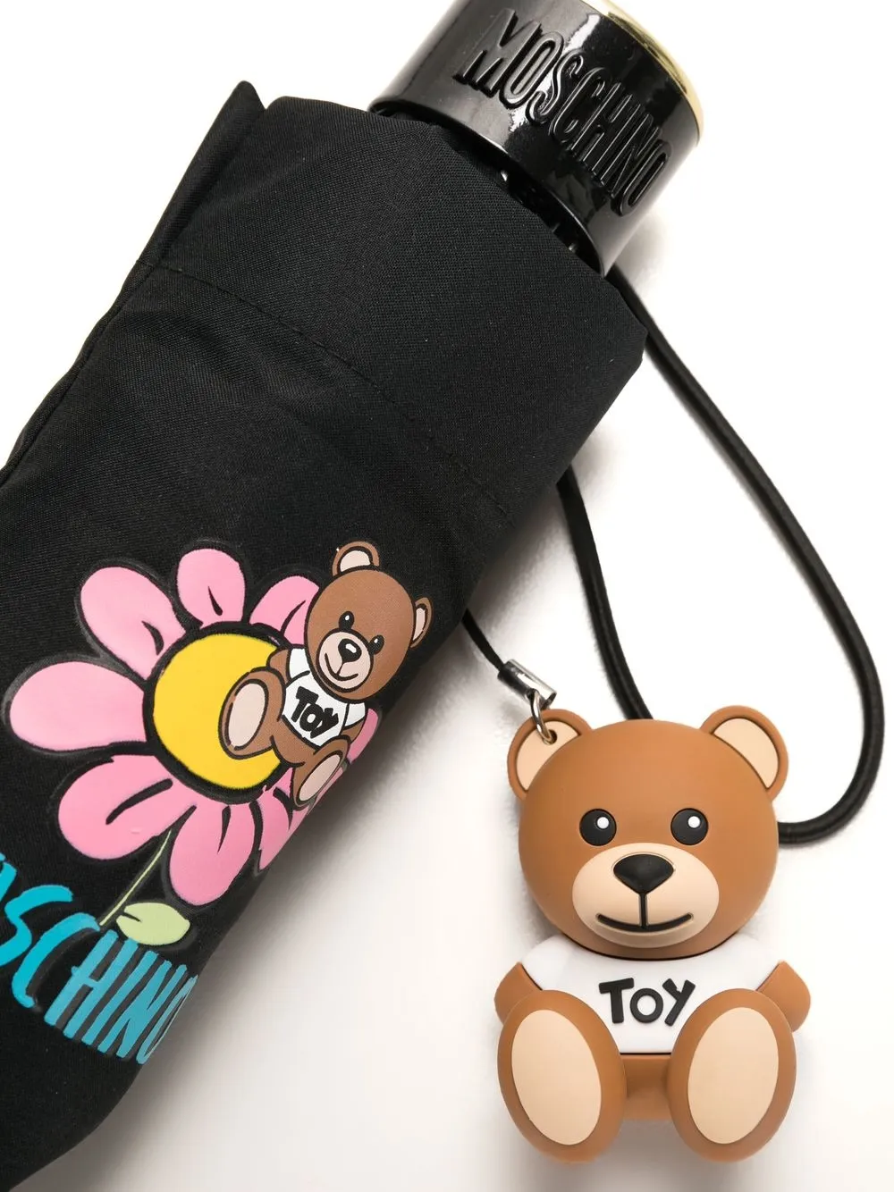 Donna Moschino Ombrello Teddy Bear Con Stampa A Fiori 4 Donna Moschino Ombrello Teddy Bear Con Stampa A Fiori - immagine 2