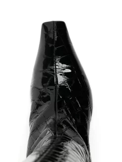 Donna KHAITE Stivali Al Ginocchio Effetto Coccodrillo 40mm -Femminile Moda Negozio 19388366 43381724 1000